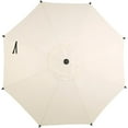 thumbnail image 1 of Abba Patio 9ft Lyon Outdoor Patio Umbrella Cover Replacement w/ 8 Sturdy Ribs, Beige, 1 of 6