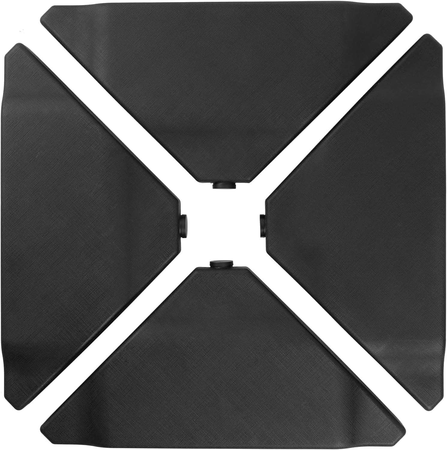 Abba Patio Cantilever Umbrella Base, 4PCS LightDuty Stand, Sand