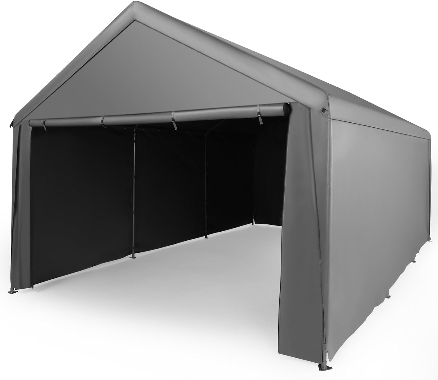 Abba Patio Carport Replacement Sidewall Tarp for 12×20 Carport Frame