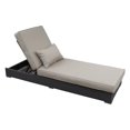 Abba Patio Outdoor Rattan Wicker Adjustable Pool Patio Chaise Lounge