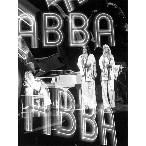 Abba Performing On An Nbc Program In 1976.. Courtesy Csu Archives Everett Collection History