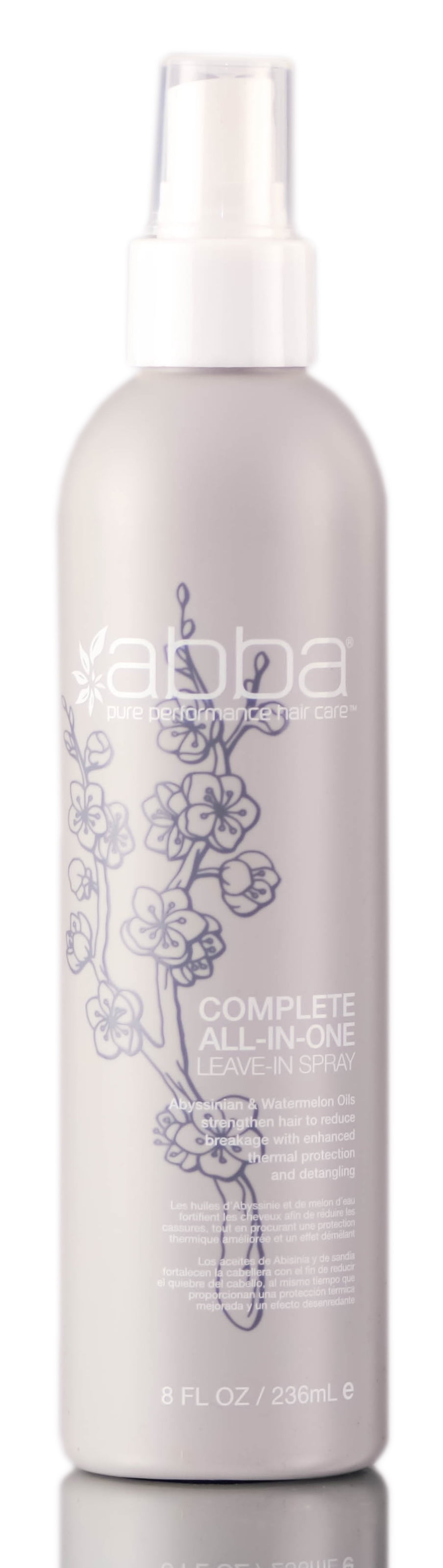 Abba Pure Natural Hair Care Abba Complete All-in-one Leave-in Spray 240ml/8oz