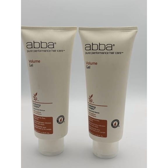 Abba Pure Performance Volume Gel 6.76 FL. OZ. - 2 Pack