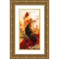 thumbnail image 1 of Abbas, Helen 18x32 Gold Ornate Wood Framed with Double Matting Museum Art Print Titled - Shadows VII, 1 of 4