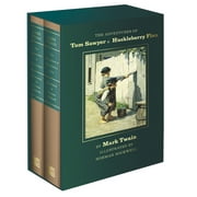 Abbeville Illustrated Classics The Adventures of Tom Sawyer and Huckleberry Finn Norman Rockwell Collectors Edition, Hardcover