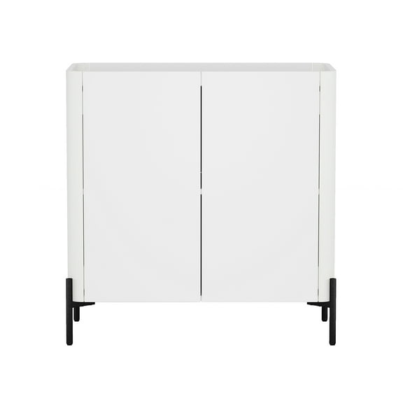 Abbey Accent Cabinet in White made from Engineered Wood