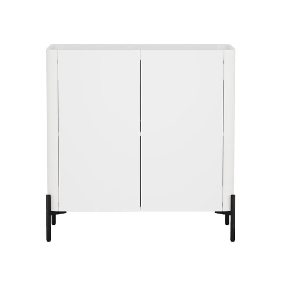 Abbey Accent Cabinet in White made from Engineered Wood