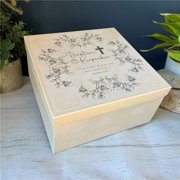 Abbey & CA Gift 719157 Baptism Keepsake Box, Pack of 4