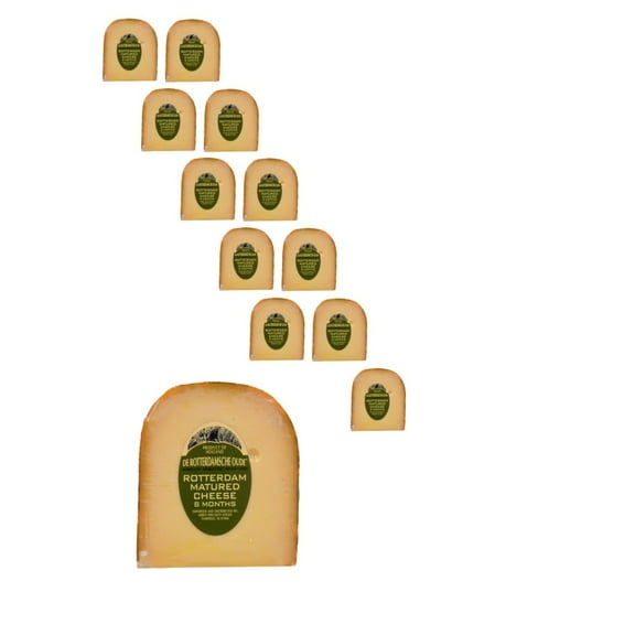 Abbey Farms Old Rotterdam Wedge, 7 OZ, 12 Pack