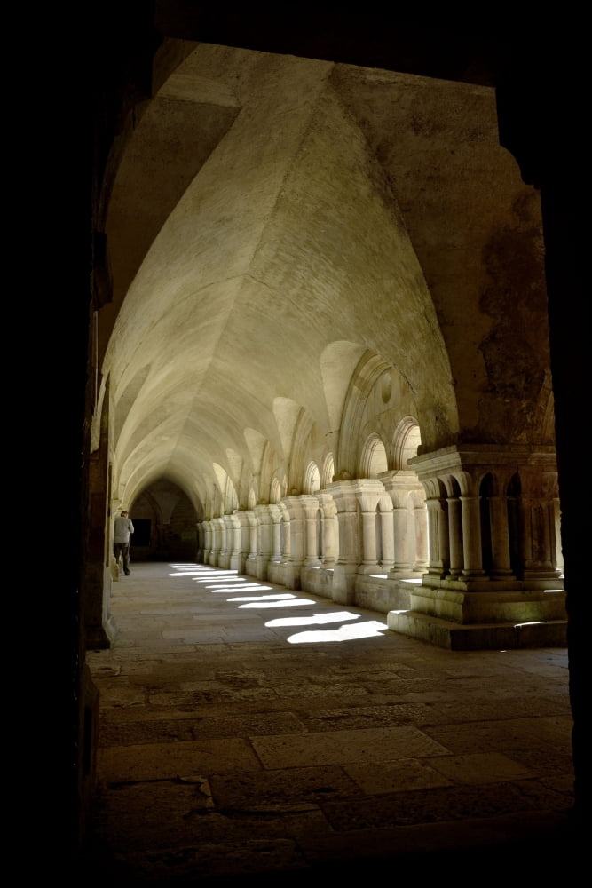 Abbey Of Fontenay Canvas Art - (18 x 24)