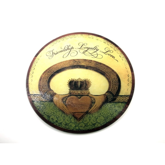 Abbey Press Claddagh Cutting Board, 11.75"