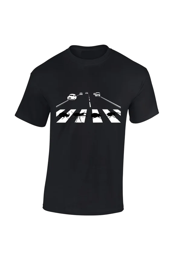Abbey Rd Tee Top Funny Joke Spoof Comedy Design Music Band Parody Unisex T-Shirt