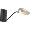 thumbnail image 1 of Abbey Road AC LED Plug In Sconce - Graphite and Satin Nickel, 1 of 1