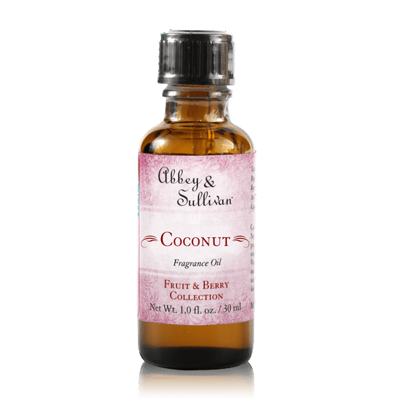 Abbey & Sullivan, Fragrance Oil, Coconut, 1 oz.