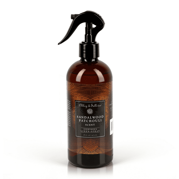 Abbey & Sullivan Linen Spray, Sandalwood Patchouli, 16 oz.