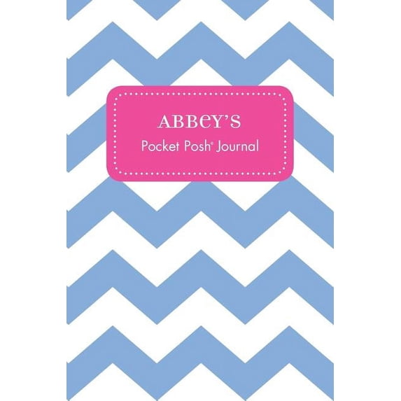 Abbey's Pocket Posh Journal, Chevron, (Paperback)