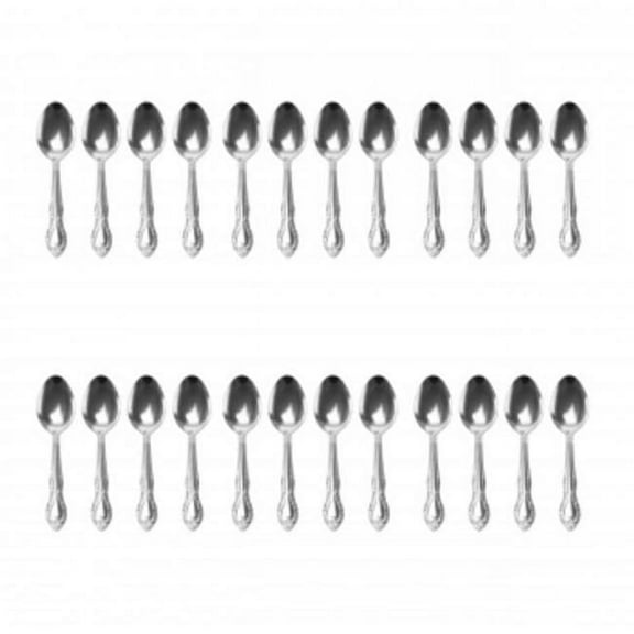 Abbie 24 Piece Stainless Steel Tea Spoon Set