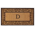 thumbnail image 1 of Abbington Monogram Doormat 3' x 6' (Letter D), 1 of 1