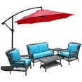 thumbnail image 1 of Abble 10 Feet Offset Patio Umbrella, 1 of 4