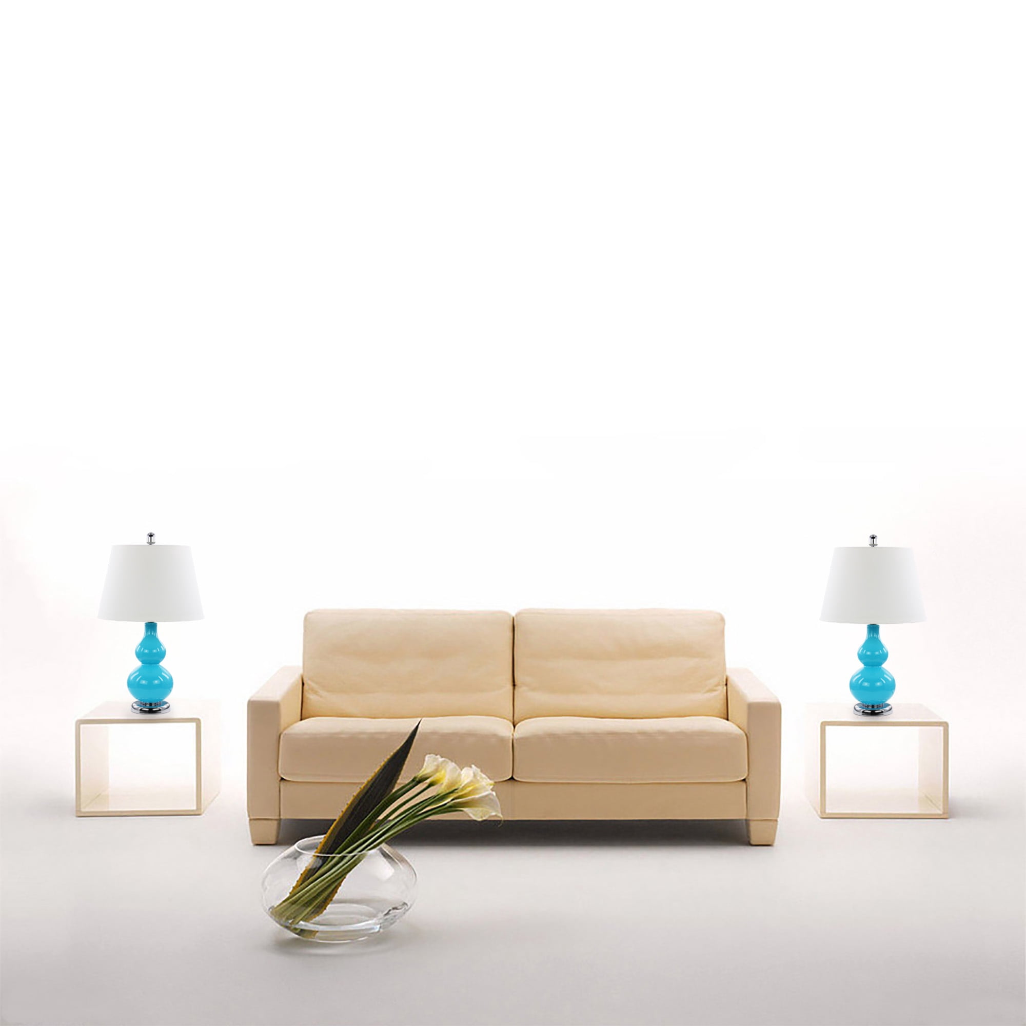 Abble 23" 2PK TABLE LAMP SET