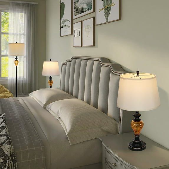 Abble 3 Piece Lamp Set