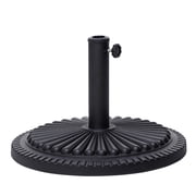 Ultrashades 33 lbs. Umbrella Base Outdoor Market Umbrella Stand in Black