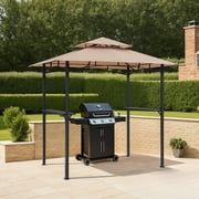 Abble 5 x 8 Outdoor Barbecue Grill Gazebo, Patio BBQ Pagoda