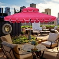 thumbnail image 1 of Abble 7' Square Beach Umbrella, 1 of 7