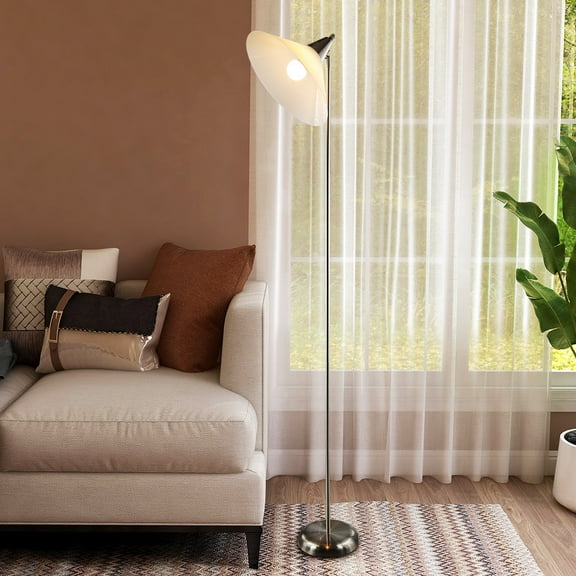 Abble Modern 70" Torchiere Floor Lamp for Living Room and Bedroom