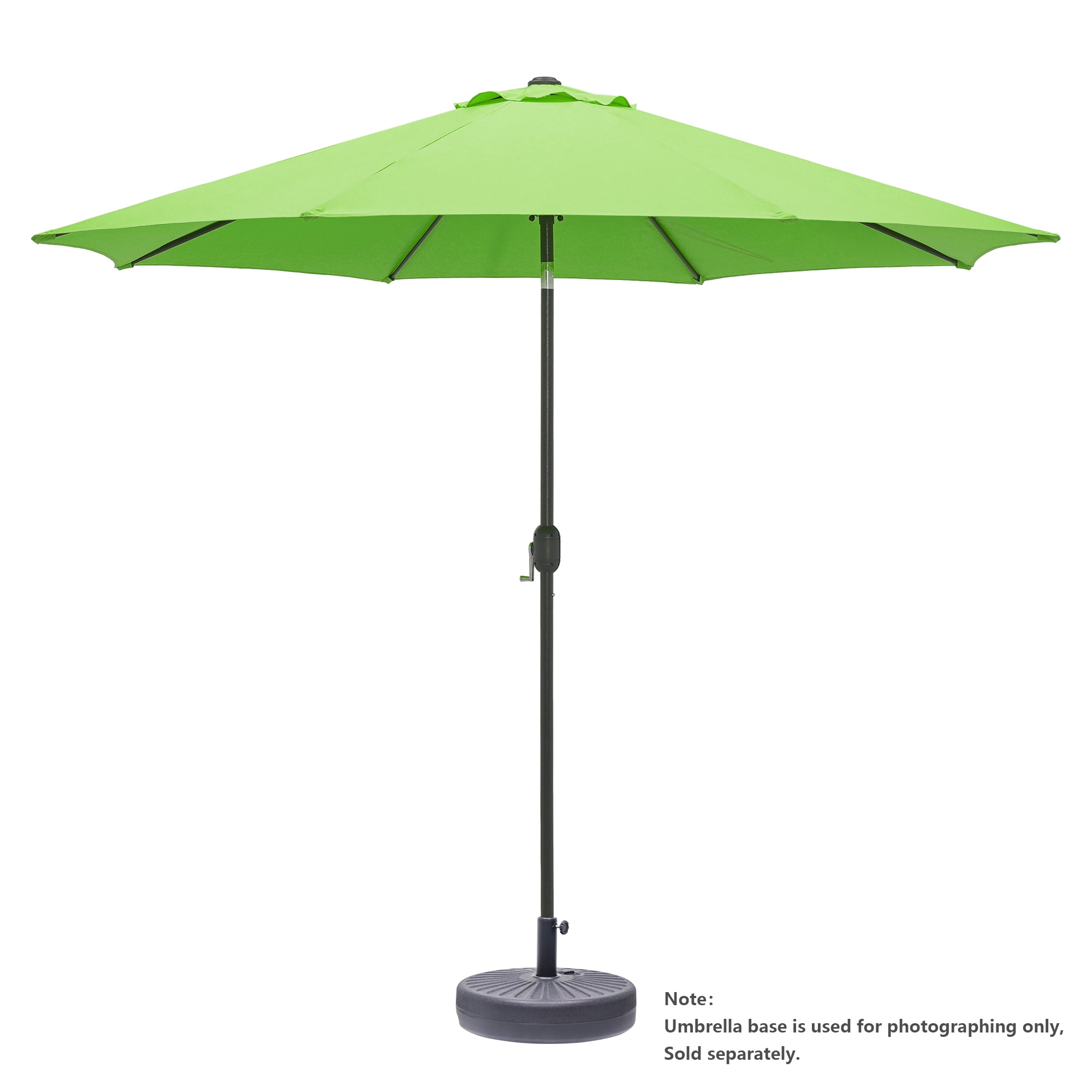 Abble Outdoor 10ft Patio Umbrella with Crank and Tilt - Lime Green