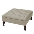 thumbnail image 1 of Abble Tufted Square Storage Ottoman, 1 of 2