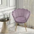thumbnail image 1 of Abble Wingback Chair, Lavender, 1 of 7
