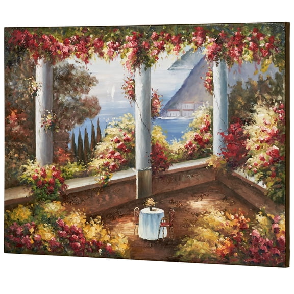 Abbondanza Canvas Wall Art Multi Warm