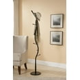 thumbnail image 1 of Pilaster Designs Abbot 9-hook Metal Twiggy Coat and Hat Rack Stand in Black, 1 of 6