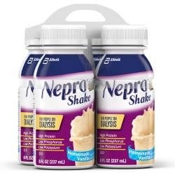 Abbot Nepro with Carb Steady Homemade Vanilla 8 oz. Bottle Ready to Use | Case of 24 Bottles