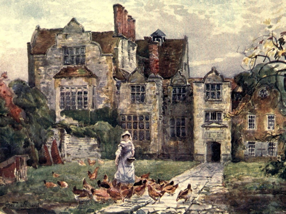 Abbots Salford Canvas Art - F Whitehead (24 x 36)