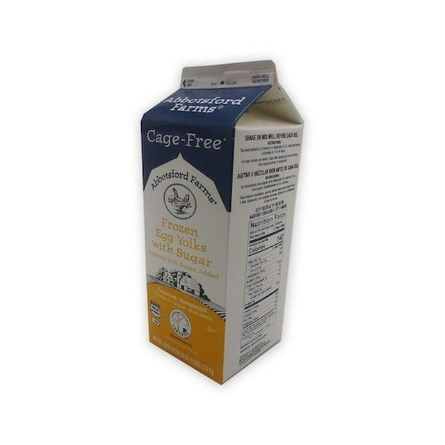 Abbotsford Farms Pasteurized Cage Free Liquid Egg Yolk, 5 Pound 6