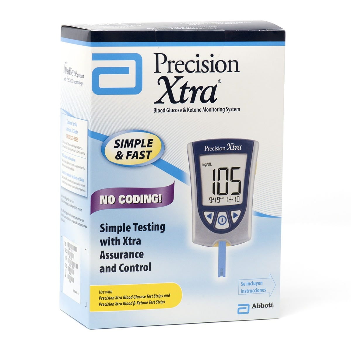 Abbott 83722400 Precision Xtra Blood Glucose Meter