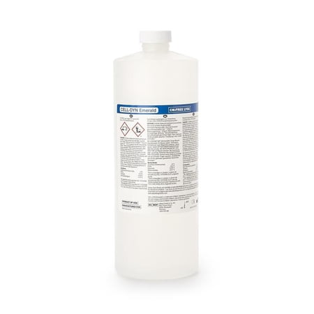 Abbott 861612-EA 960 ml Reagent Lyse Test for Emerald Analyzer