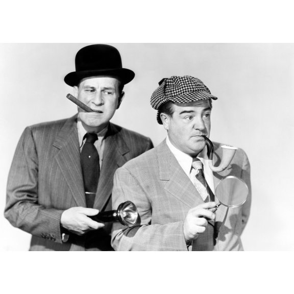 Abbott And Costello Meet The Invisible Man Bud Abbott Lou Costello 1951 Photo Print (14 x 11)