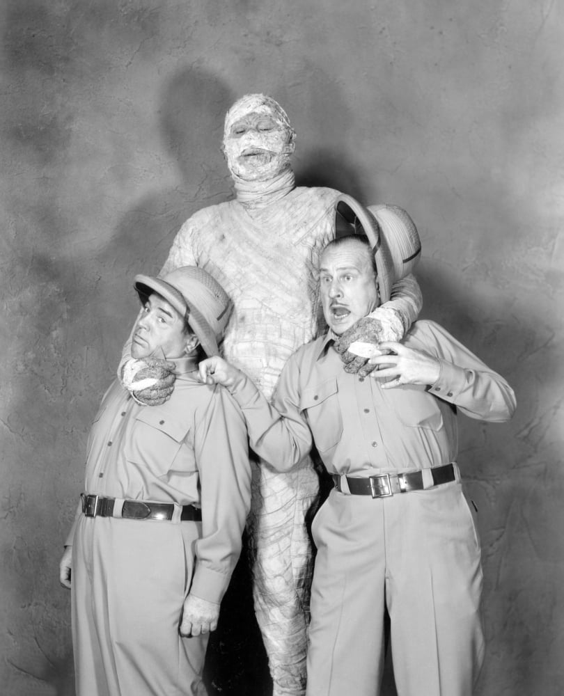Abbott And Costello Meet The Mummy Canvas Art - (16 x 20)