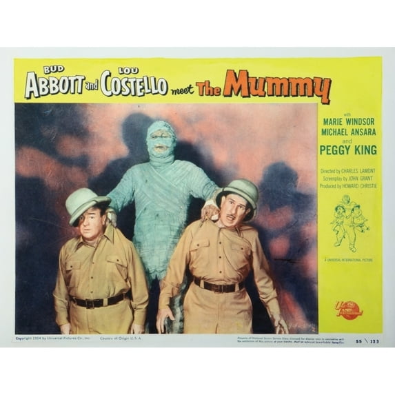 Abbott And Costello Meet The Mummy Still (20 x 16)