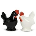 thumbnail image 1 of Abbott Collection 27-COOP-SP Chickens Salt & Pepper, White/Black, 1 of 2