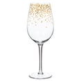 thumbnail image 1 of Abbott Collection 27-Gala-GOB Confetti Wine Glass, Clear/Gold, 1 of 1
