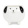 thumbnail image 1 of Abbott Collection 27-MINIKIN-355 Sm Dog on Legs Planter-3" H, 3 inches H, White, 1 of 1
