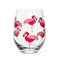 thumbnail image 1 of Abbott Collection 27 SG Flamingo Stemless Goblet-4" H(14oz), 4" high, Clear and Pink, 1 of 1