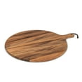 thumbnail image 1 of Abbott Collection 75-WOODWORK-19 Extra Large Round Paddle Board, 18x22 inches L, Brown, 1 of 4