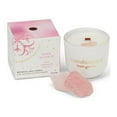 thumbnail image 1 of Abbott Collection AB-16-CR-MINI-RO 2 in. Mini Rose Quartz Crystal Candle, 1 of 1