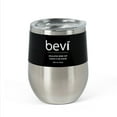 thumbnail image 1 of Abbott Collection 27-BEVI-SG-SIL Insulated wine tumbler, 12 oz, Silver, 1 of 1