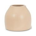 thumbnail image 1 of Abbott Collection AB-27-CASHMERE-960 3 in. Ceramic Plant Vase, Matte Sand - Small, 1 of 1